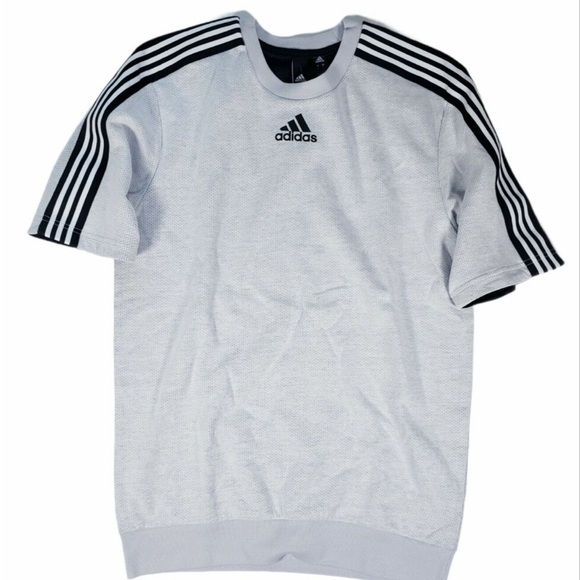Adidas Men's PG SS White Crew Neck Shirt - Picture 4 of 8